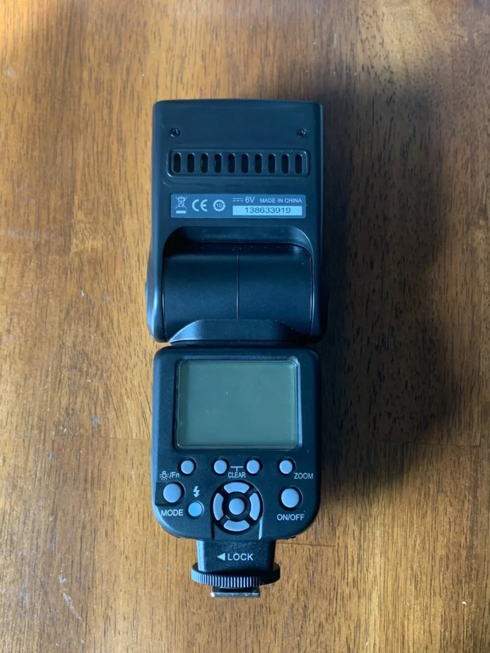 Opteka IF-980 i-TTL Speedlight Flash LCD Display for Nikon